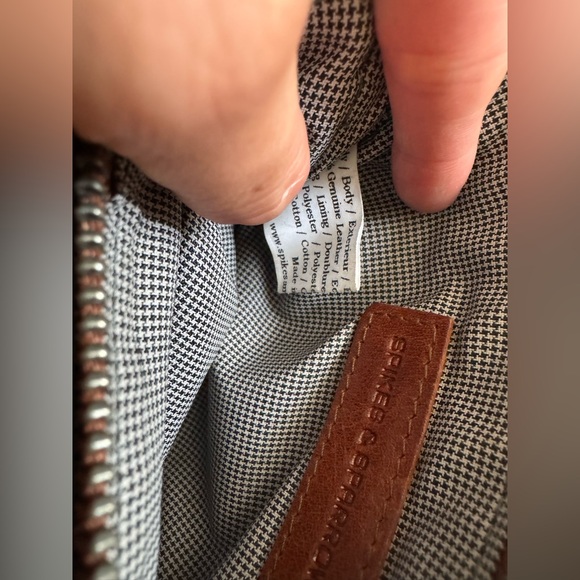 Spikes & Sparrow Brown Leather Crossb ody Waist Fanny Travel Boho Bag - Picture 8 of 10